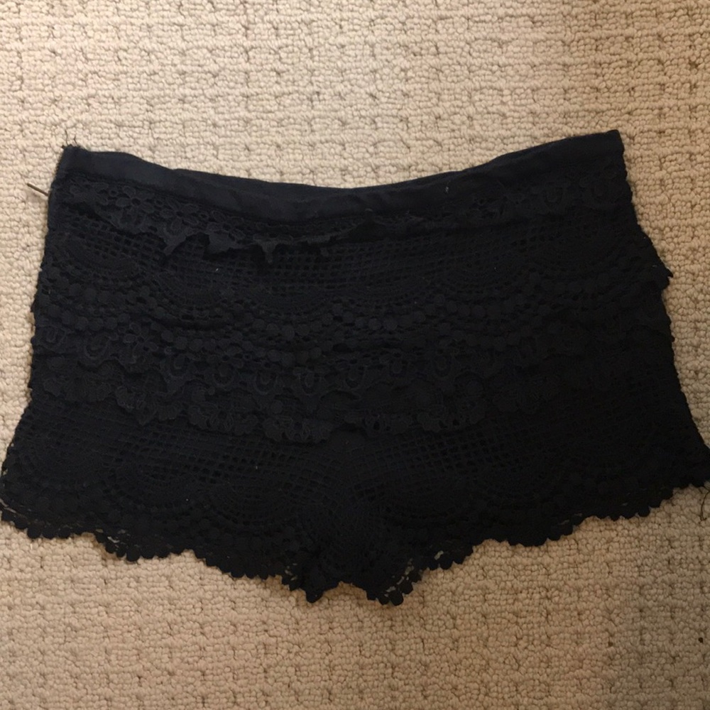 Lace shorts from Urban Outfitters